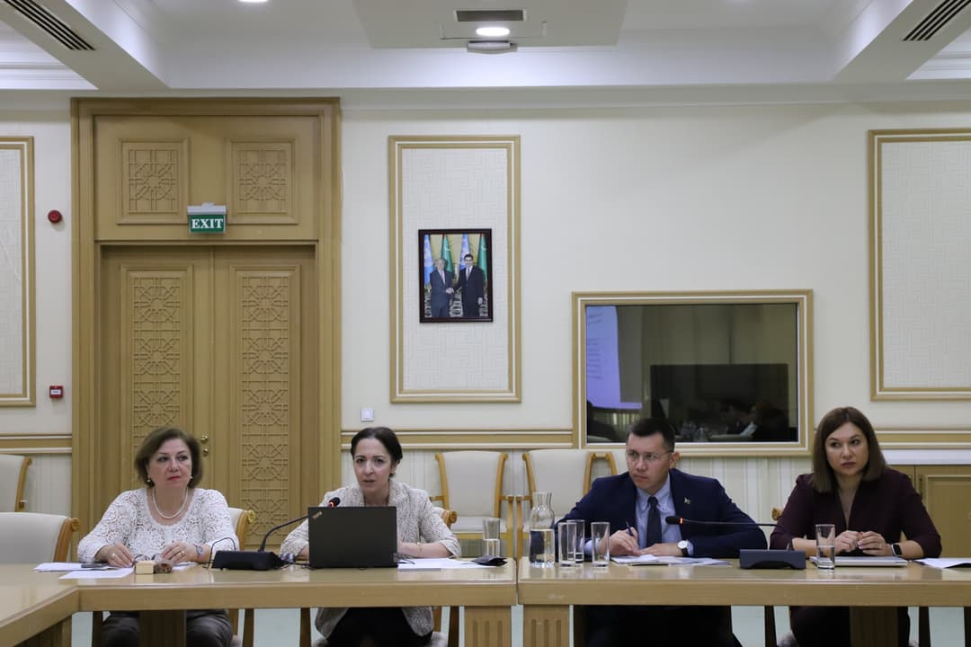 Türkmenistanda 35-den gowrak hünärmen BMG-niň Ösüş maksatnamasynyň okuwlarynda BSG-niň kadalaryny öwrenýär