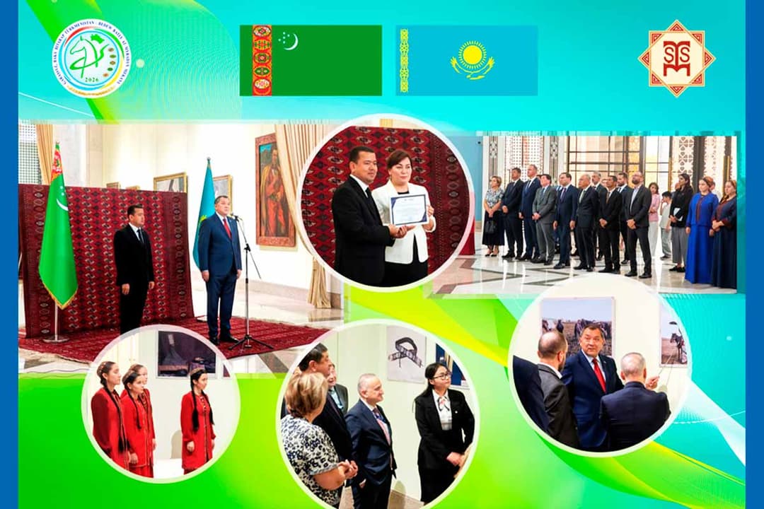 Türkmenistanda Gazagystanyň taryhyna bagyşlanan fotosergi açyldy
