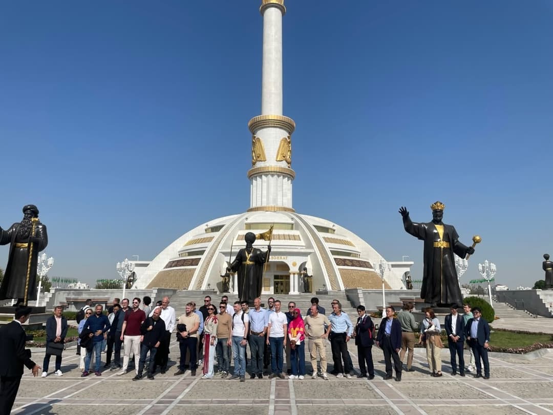 OGT 2026 delegates begin forum programme in Ashgabat with tour of Old Nusaý