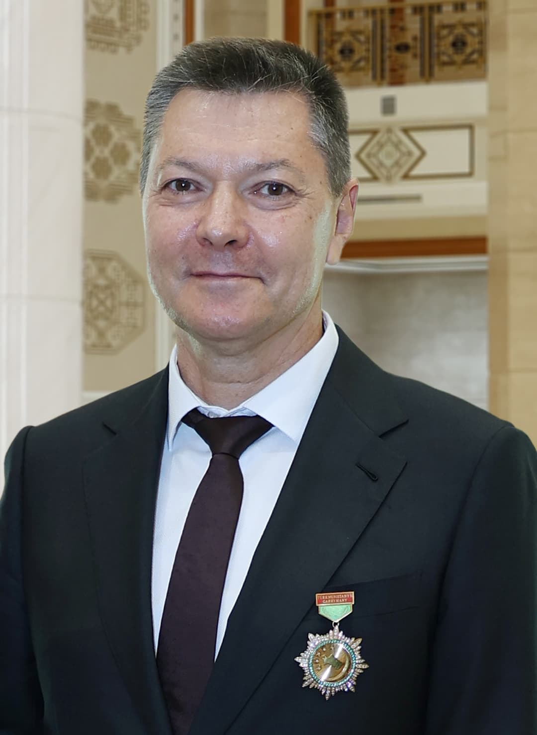 Türkmen halkynyň Milli Lideri kosmonawt Oleg Kononenko bilen duşuşdy
