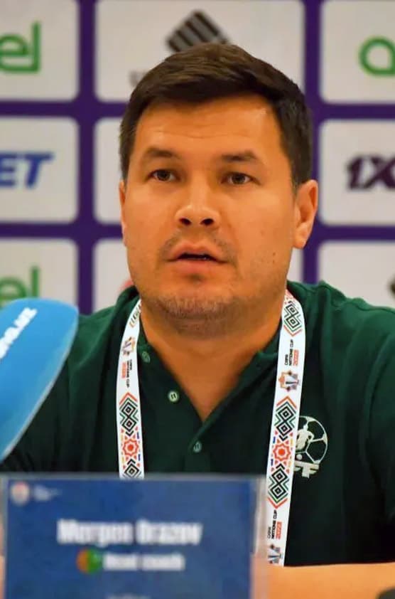 Mergen Orazow: «Futbolçylarymyzyň fiziki taýýarlygy oýnuň ahyryna çenli ýokary derejede saklandy»