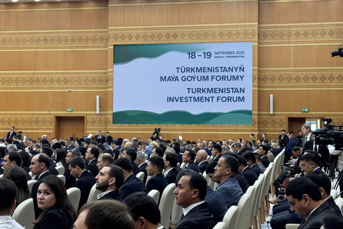 Türkmenistan maýa goýum forumy (TIF 2025) Awaza milli syýahatçylyk zolagynda geçirilýär - Media 7