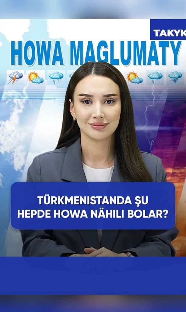 Türkmenistanda şu hepde howa nähili bolar?