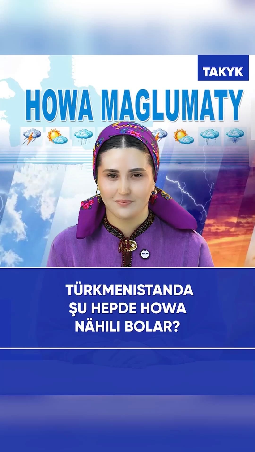 Türkmenistanda şu hepde howa nähili bolar?