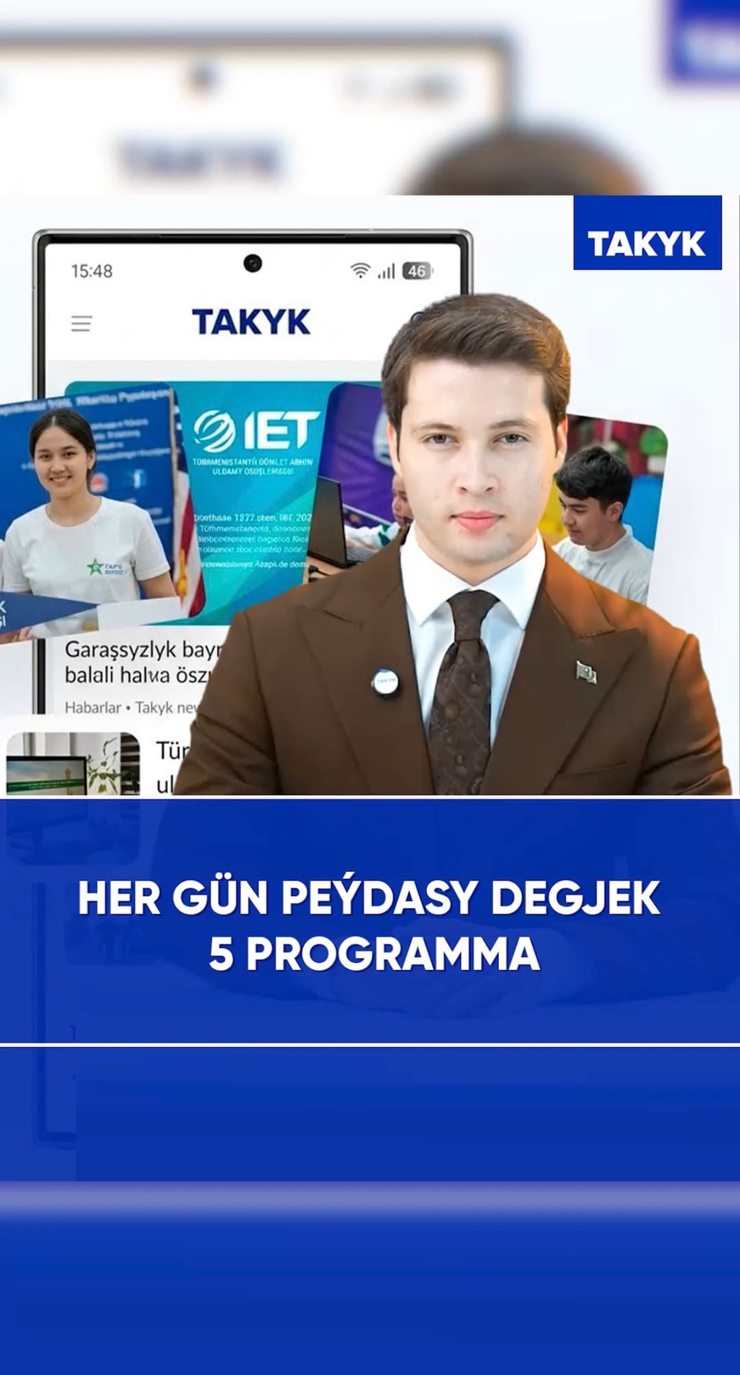 Her gün peýdasy degjek 5 programma