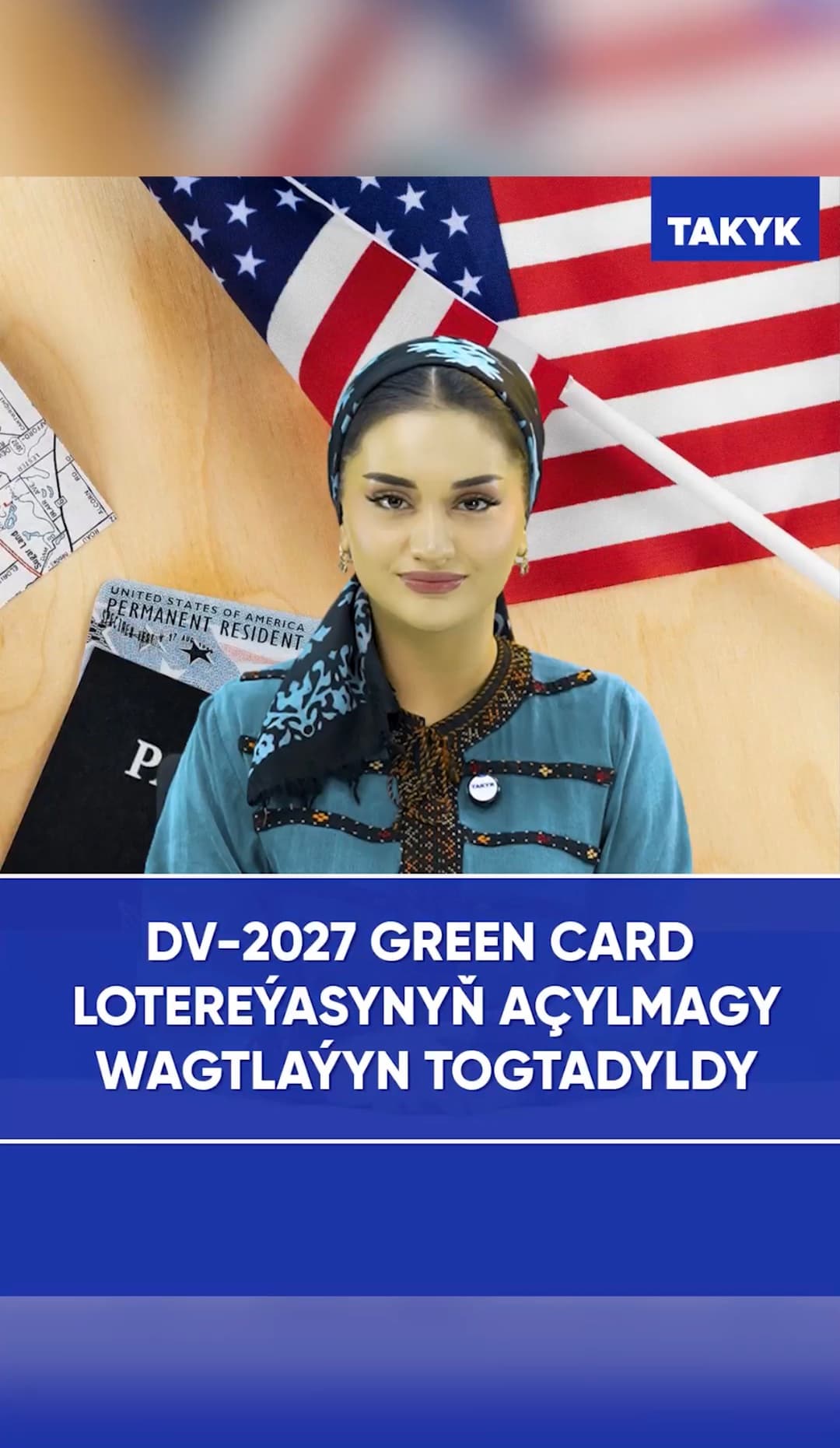 DV-2027 Green Card lotereýasynyň açylmagy wagtlaýyn togtadyldy