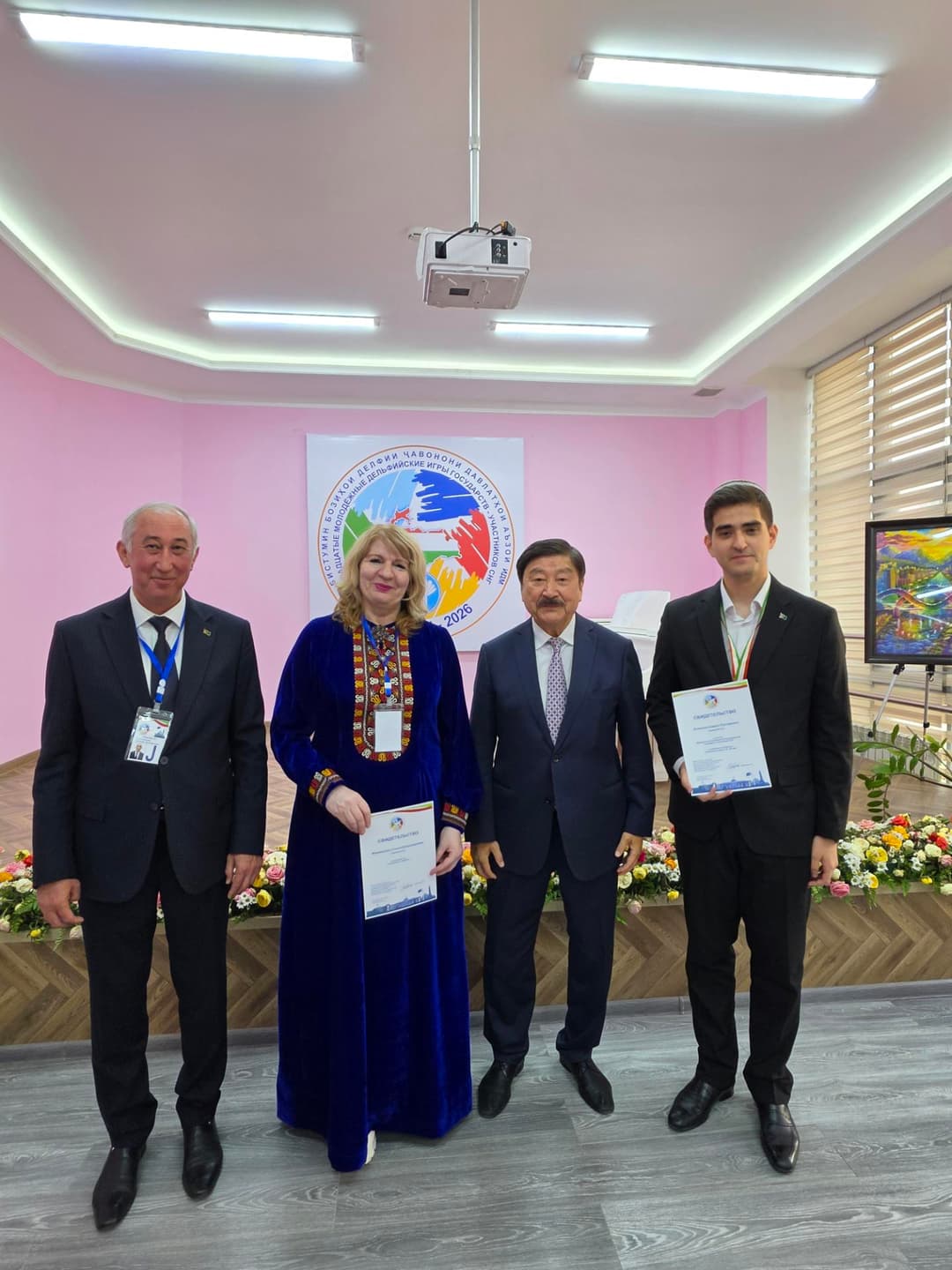 Students of the Turkmen national conservatory win awards at the jubilee CIS Delphic games in Dushanbe