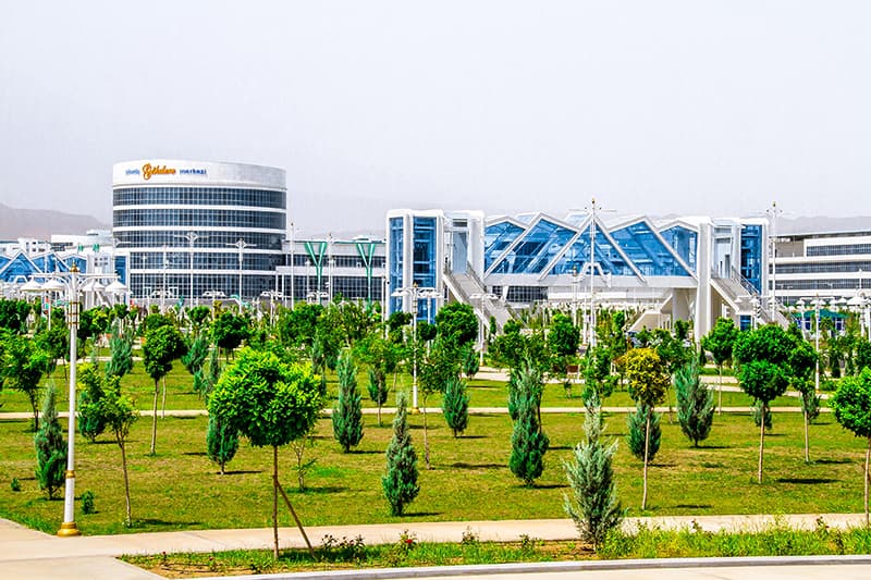 Preparations begin in the city of Arkadag for the opening of the second construction phase