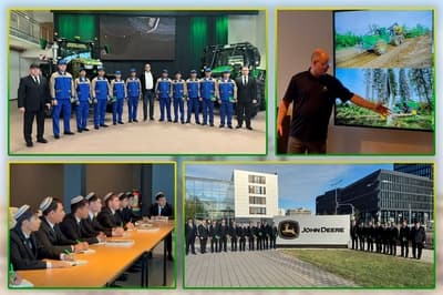 Студенты из Туркменистана ознакомились с производством John Deere в Европе
